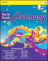 Ten to Teach Harmony Reproducible Book & Enhanced CD